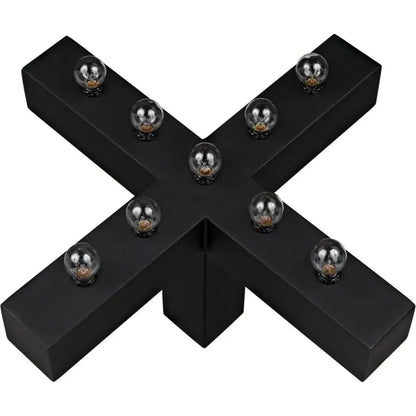 Nolen Steel Table Lamp - LOOMLAN - Noir - Table Lamps