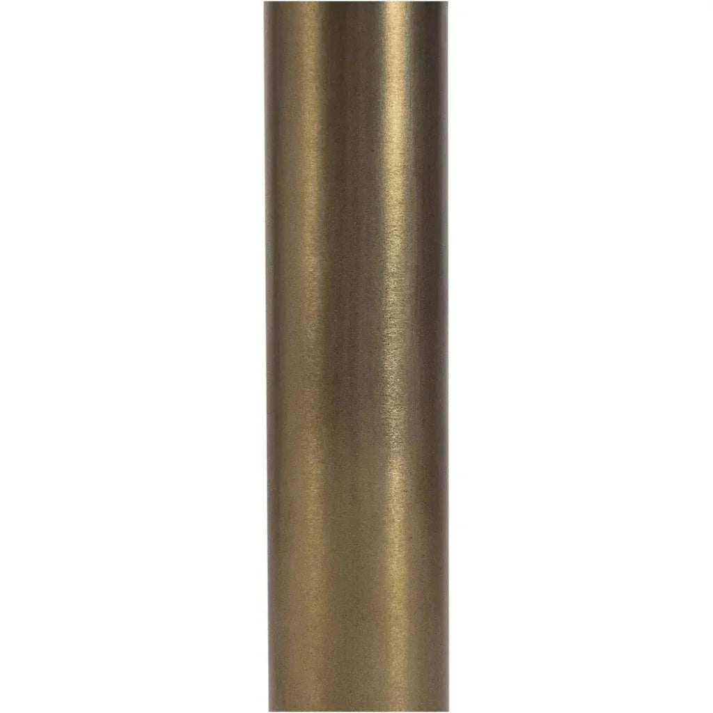 Nomi Wood and Iron Round Brown Cafe Table - LOOMLAN - Moe's Home - Coffee Tables