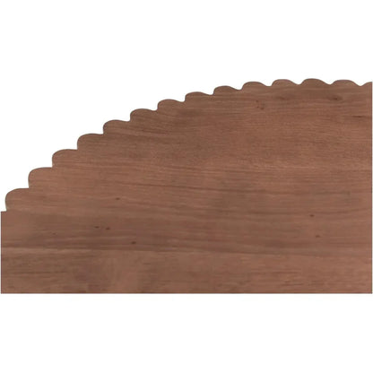 Nomi Wood and Iron Round Brown Cafe Table - LOOMLAN - Moe's Home - Coffee Tables