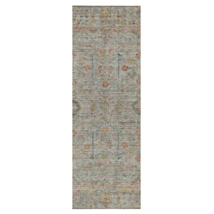 Nora Brown Washable Indoor-Outdoor Rug-Outdoor Rugs-LOOMLAN Rugs-2'3" x 7'6"-LOOMLAN