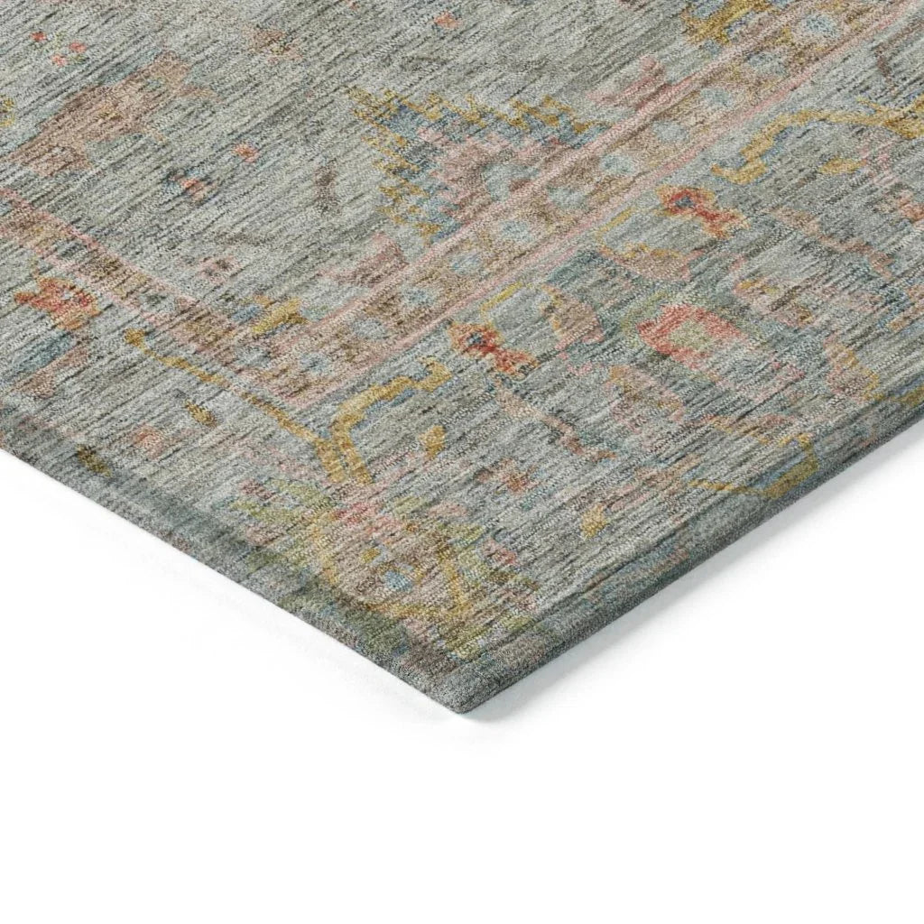 Nora Brown Washable Indoor-Outdoor Rug-Outdoor Rugs-LOOMLAN Rugs-LOOMLAN