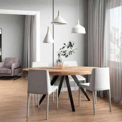 Nora Kitchen Dining Chair Vegan Leather - LOOMLAN - Moe's Home - Dining Chairs