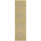 Norelia Gold Washable Indoor-Outdoor Rug-Outdoor Rugs-LOOMLAN Rugs-2'3" x 7'6"-LOOMLAN