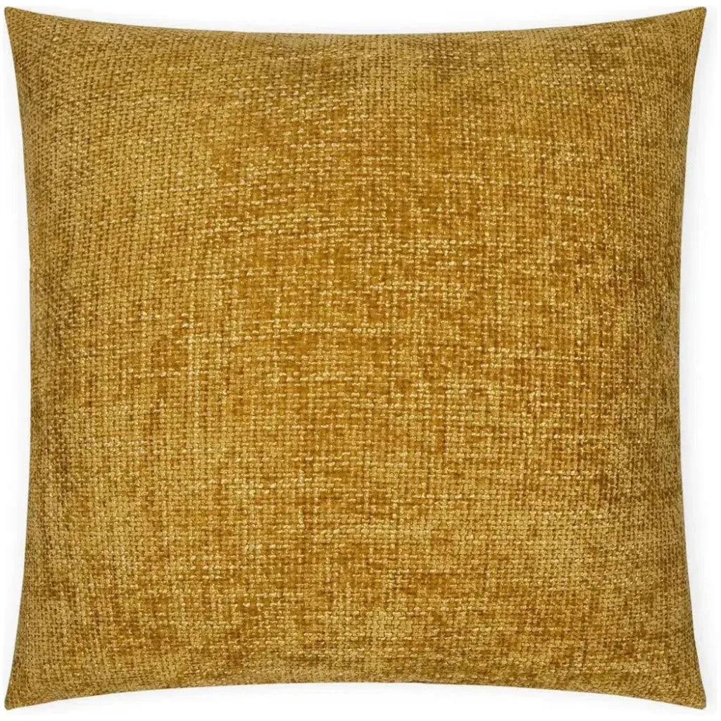 Norse Gold Solid Yellow Gold Large Throw Pillow Insert - LOOMLAN - D.V. Kap - Throw Pillows