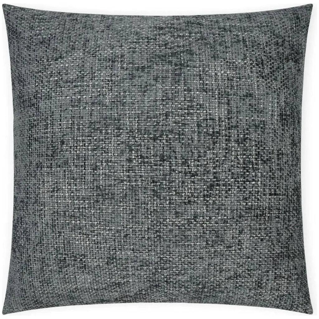 Norse Slate Solid Grey Large Throw Pillow Insert - LOOMLAN - D.V. Kap - Throw Pillows