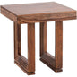 Colbeck Natural Wood Square Side Table - LOOMLAN - LOOMLAN - Side Tables