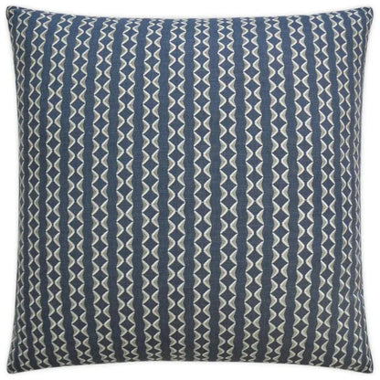 Notch Indigo Blue Throw Pillow With Insert - LOOMLAN - D.V. Kap - Throw Pillows
