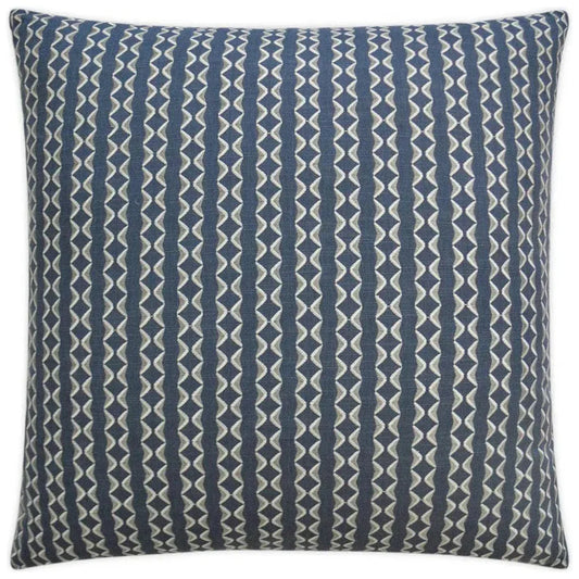Notch Indigo Blue Throw Pillow With Insert - LOOMLAN - D.V. Kap - Throw Pillows