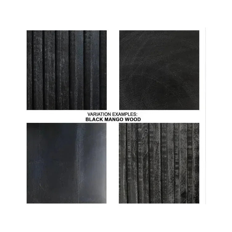 Notch Wooden Round Side Table - LOOMLAN - Jamie Young - Side Tables