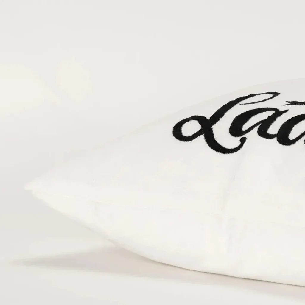 Nova White & Black Throw Pillow Down Insert - LOOMLAN - LOOMLAN - Throw Pillows