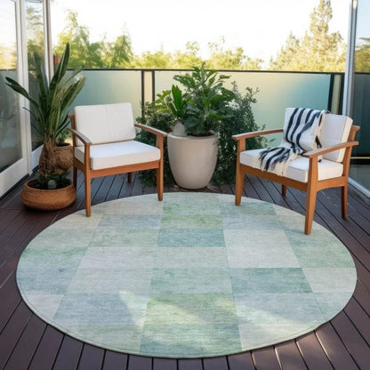 Novanta Blue Washable Indoor - Outdoor Rug - LOOMLAN - LOOMLAN Rugs - Outdoor Rugs