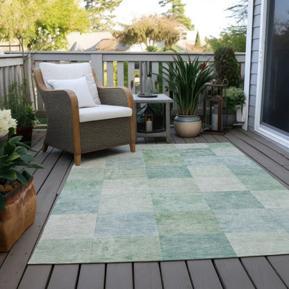 Novanta Blue Washable Indoor - Outdoor Rug - LOOMLAN - LOOMLAN Rugs - Outdoor Rugs