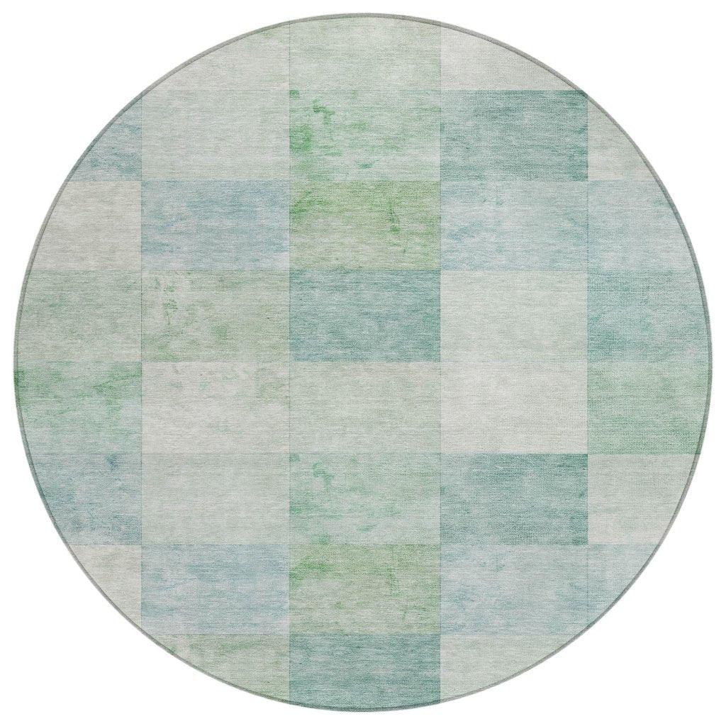 Novanta Blue Washable Indoor - Outdoor Rug - LOOMLAN - LOOMLAN Rugs - Outdoor Rugs