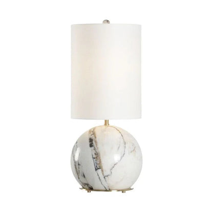 Novara Marble Made Table Lamp - LOOMLAN - Wildwood - Table Lamps