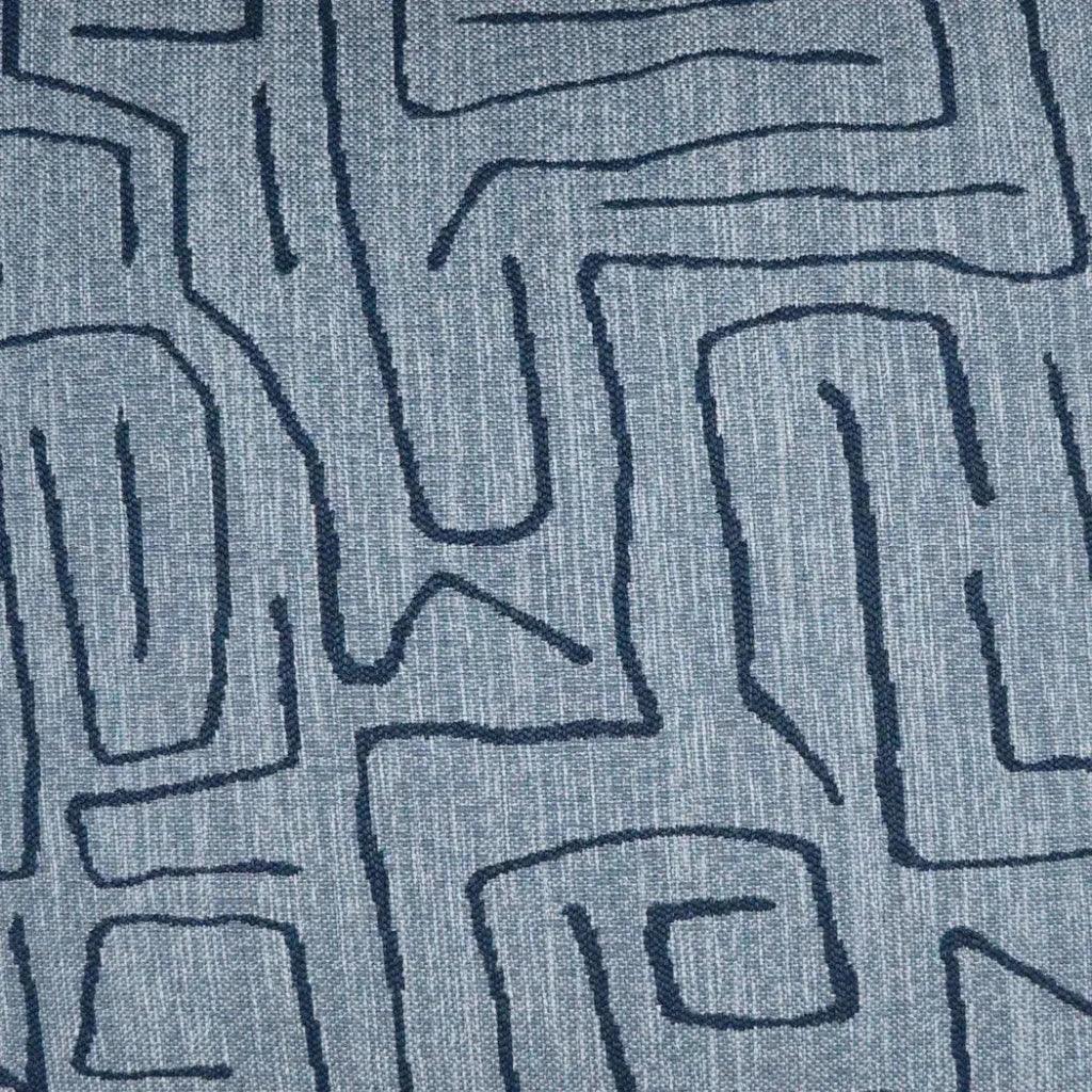 Novato Indigo Abstract Blue Large Throw Pillow Insert - LOOMLAN - D.V. Kap - Throw Pillows