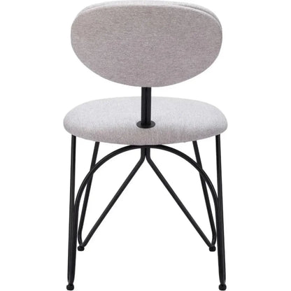 Novi Performance Fabric Armless Dining Chair 2PC - LOOMLAN - Zuo Modern - Dining Chairs