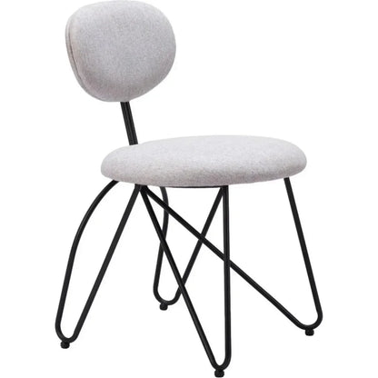 Novi Performance Fabric Armless Dining Chair 2PC - LOOMLAN - Zuo Modern - Dining Chairs