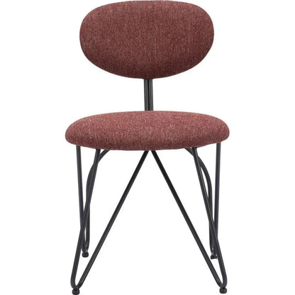 Novi Performance Fabric Armless Dining Chair 2PC - LOOMLAN - Zuo Modern - Dining Chairs