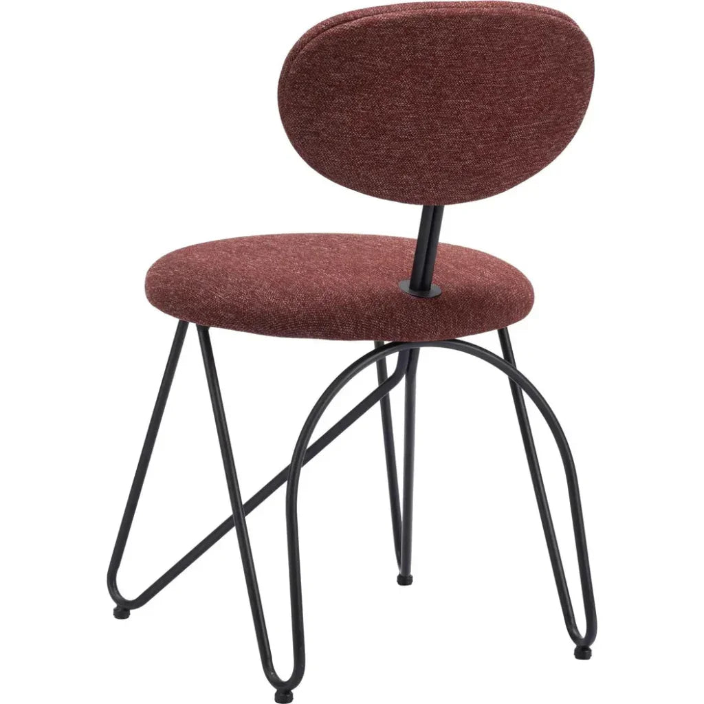 Novi Performance Fabric Armless Dining Chair 2PC - LOOMLAN - Zuo Modern - Dining Chairs