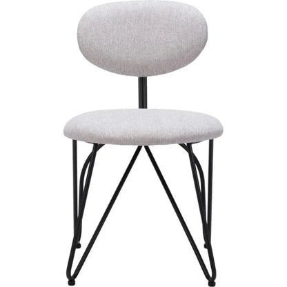 Novi Performance Fabric Armless Dining Chair 2PC - LOOMLAN - Zuo Modern - Dining Chairs