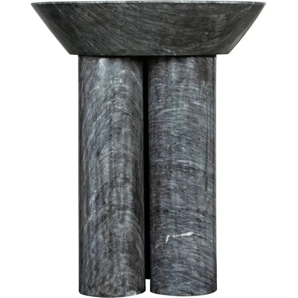 Nox Round Marble Side Table