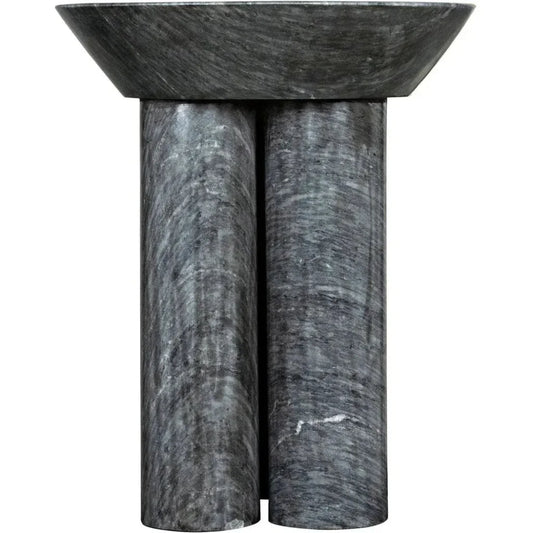 Nox Round Marble Side Table