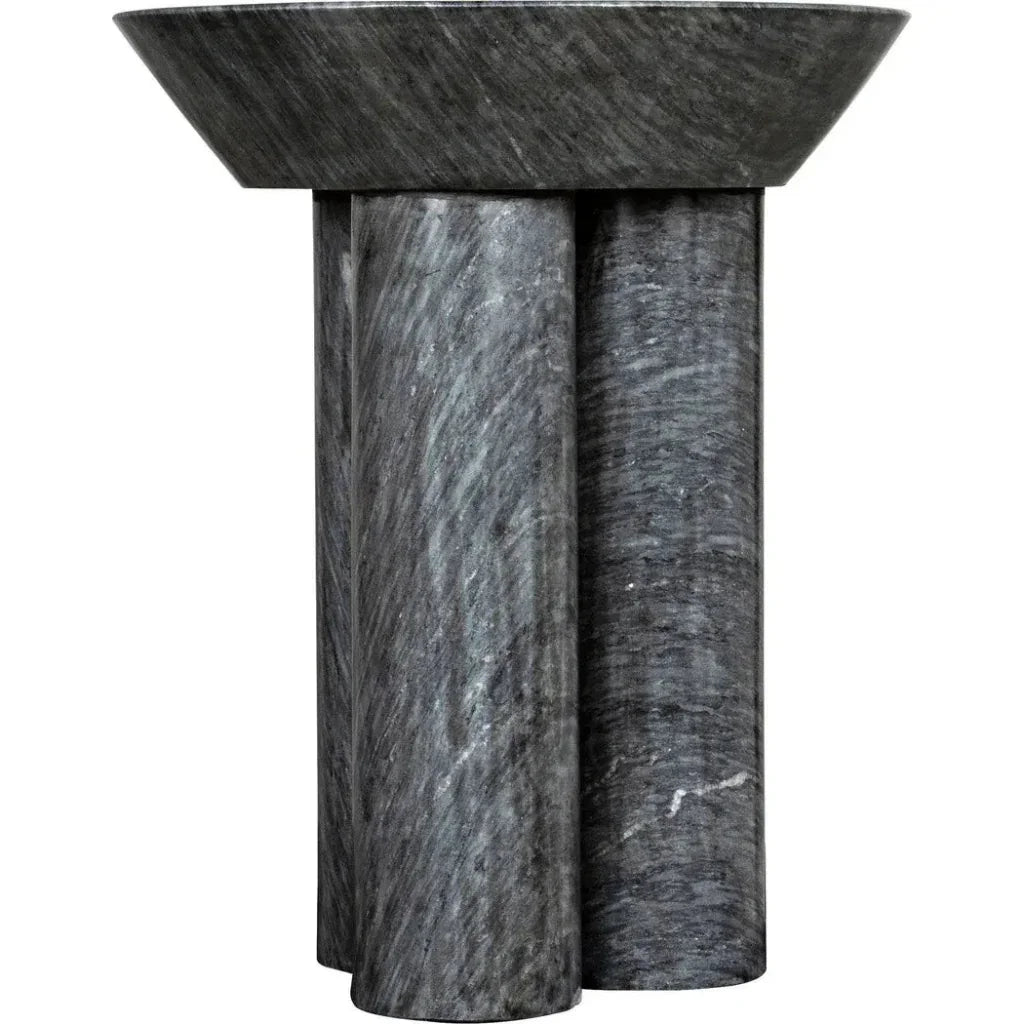 Nox Round Marble Side Table