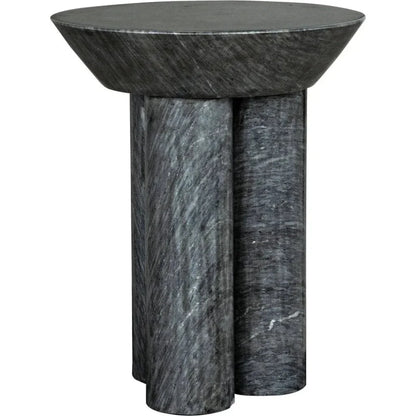 Nox Round Marble Side Table