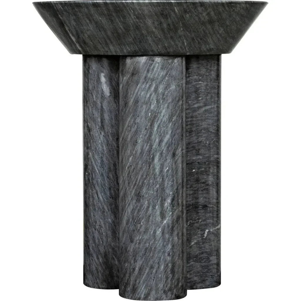 Nox Round Marble Side Table