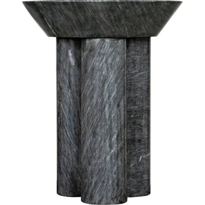 Nox Round Marble Side Table