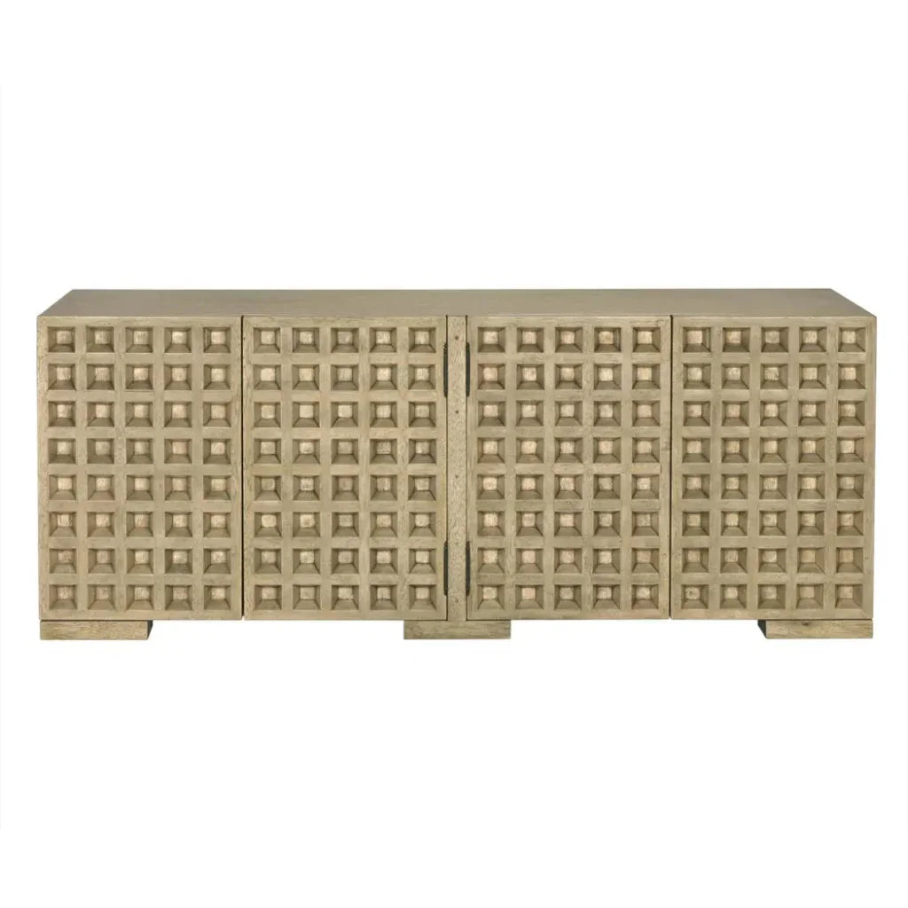 Nuala Four Doors Wooden Sideboard