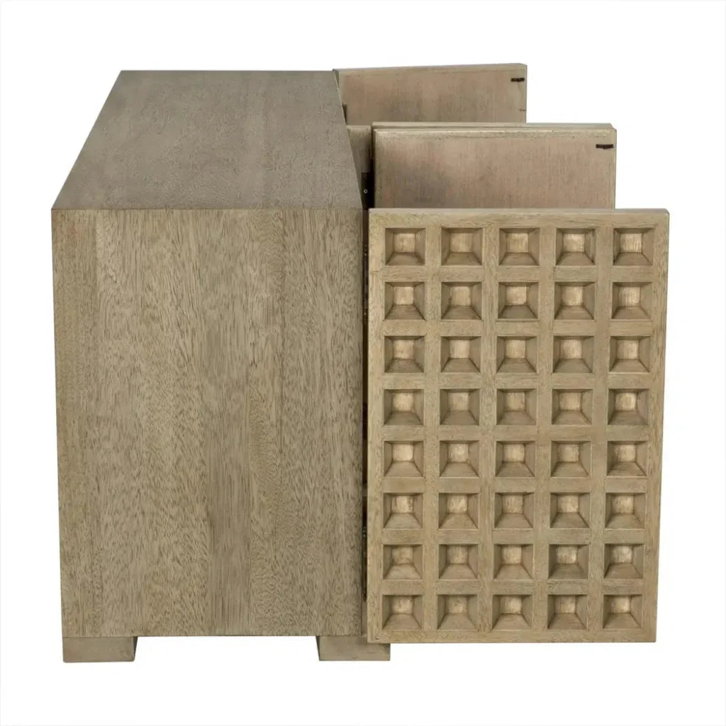 Nuala Four Doors Wooden Sideboard