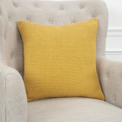 Nubby Retro Throw Pillow With Down Insert - LOOMLAN - LOOMLAN - Throw Pillows