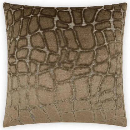 Nubia Chocolate Brown Throw Pillow Insert - LOOMLAN - D.V. Kap - Throw Pillows