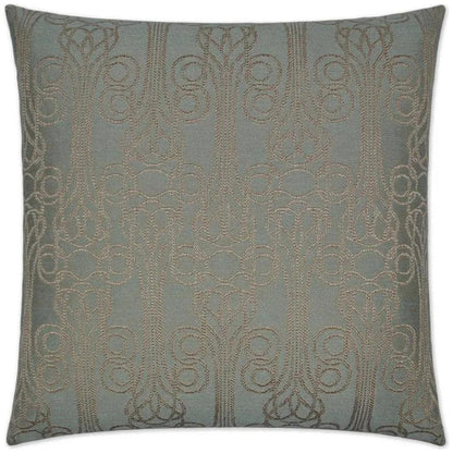 Nurella Mint Grey Throw Pillow With Insert - LOOMLAN - D.V. Kap - Throw Pillows