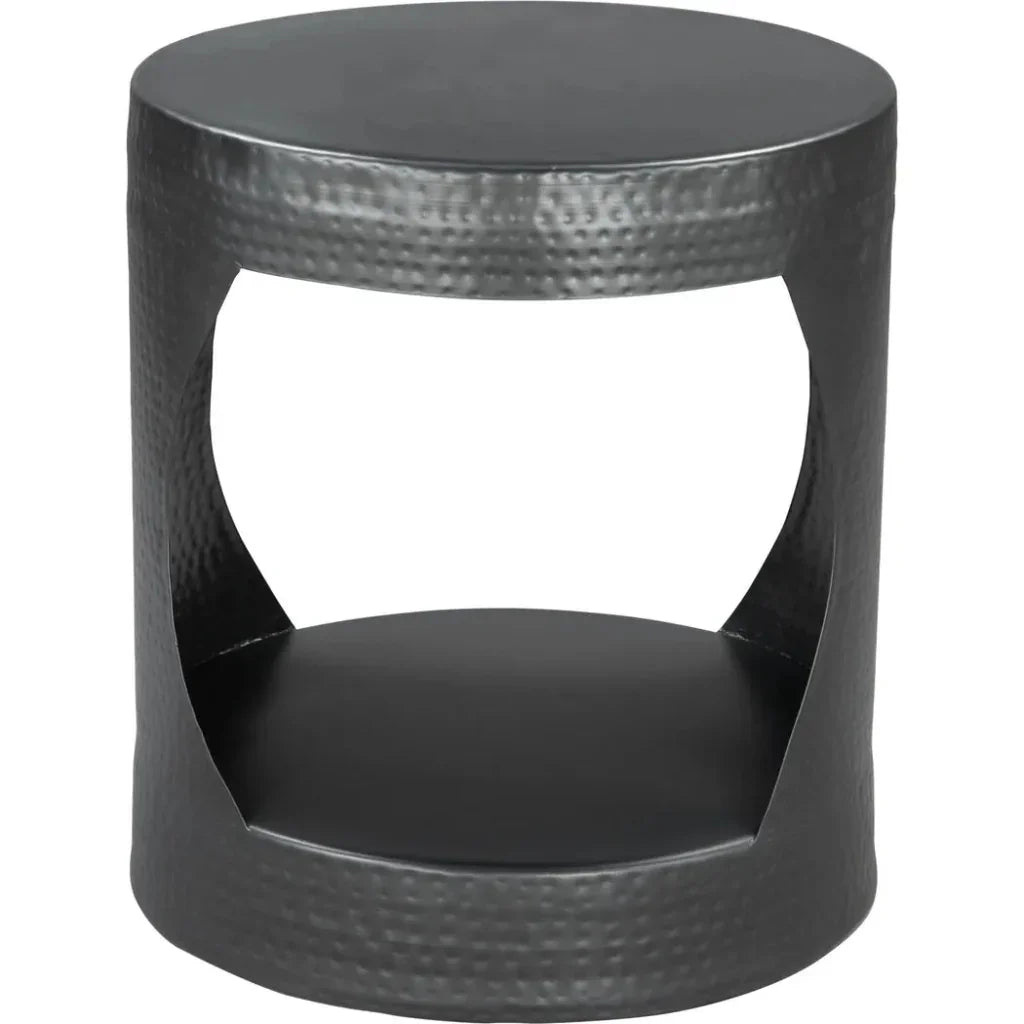 Nuuk Side Table Black - LOOMLAN - Zuo Modern - Side Tables