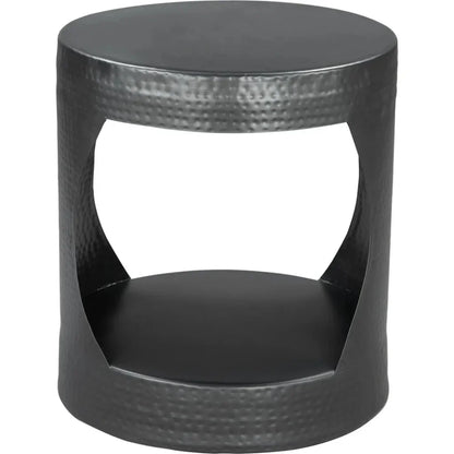 Nuuk Side Table Black - LOOMLAN - Zuo Modern - Side Tables