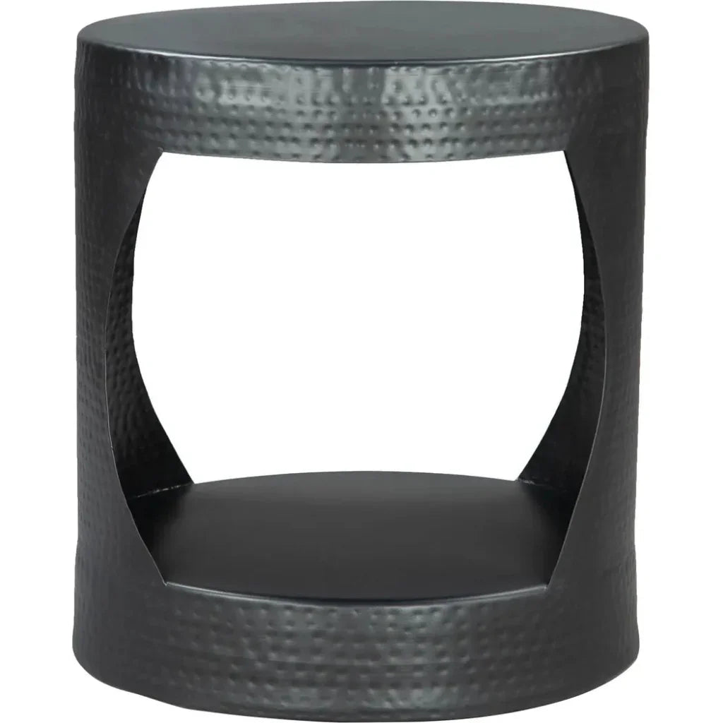 Nuuk Side Table Black - LOOMLAN - Zuo Modern - Side Tables