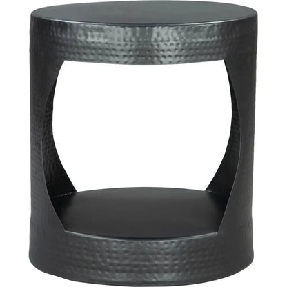 Nuuk Side Table Black - LOOMLAN - Zuo Modern - Side Tables