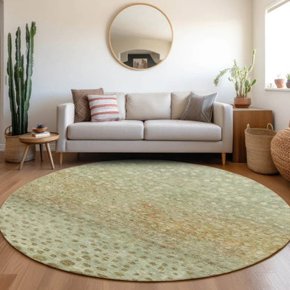 Nuvane Aloe Washable Indoor-Outdoor Rug-Outdoor Rugs-LOOMLAN Rugs-LOOMLAN