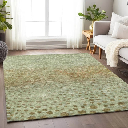 Nuvane Aloe Washable Indoor-Outdoor Rug-Outdoor Rugs-LOOMLAN Rugs-LOOMLAN