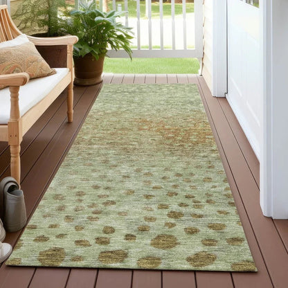 Nuvane Aloe Washable Indoor-Outdoor Rug-Outdoor Rugs-LOOMLAN Rugs-LOOMLAN