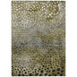 Nuvane Brown Washable Indoor-Outdoor Rug-Outdoor Rugs-LOOMLAN Rugs-2'6" x 3'10"-LOOMLAN