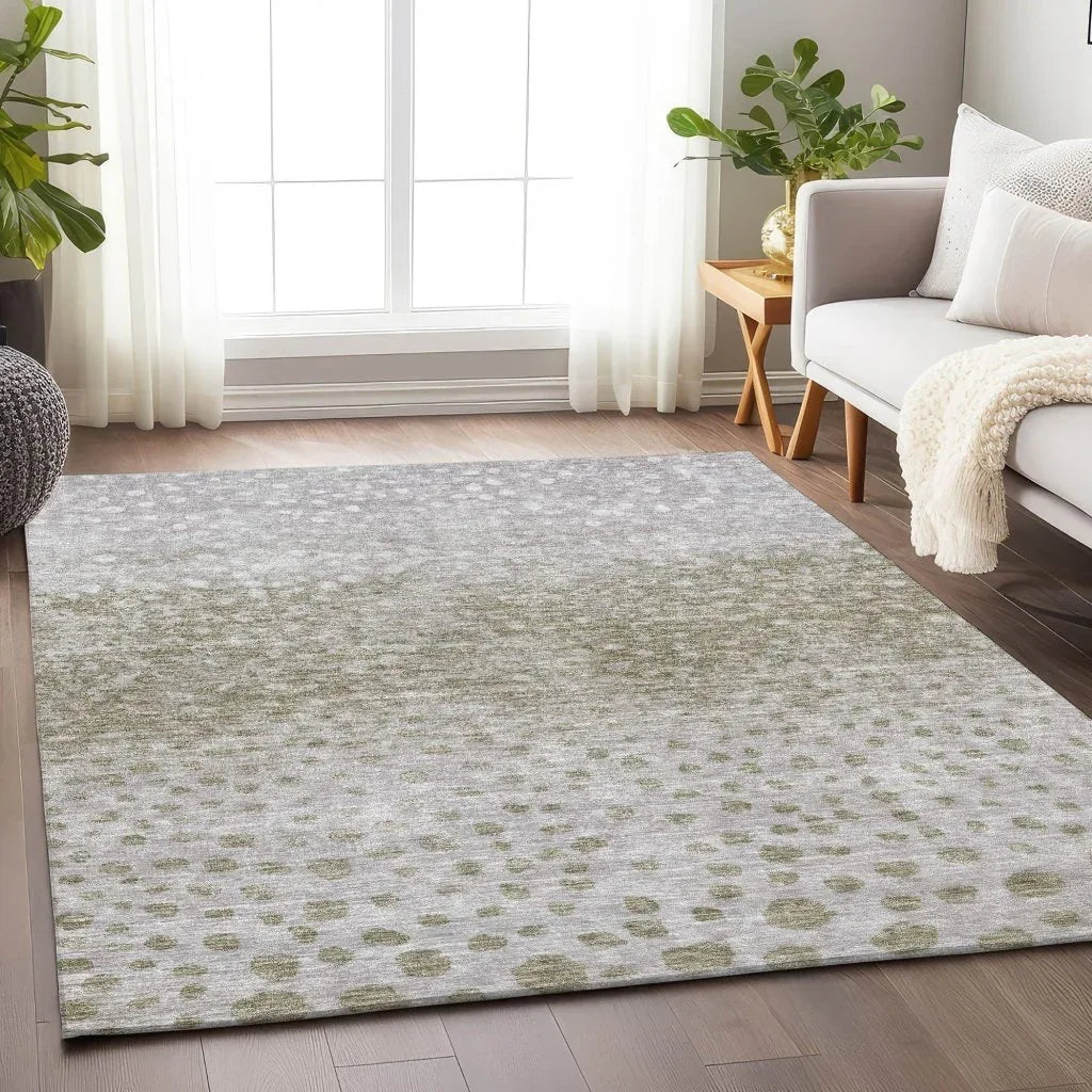 Nuvane Taupe Washable Indoor-Outdoor Rug-Outdoor Rugs-LOOMLAN Rugs-LOOMLAN