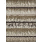 Nyelle Brown Washable Indoor-Outdoor Rug-Outdoor Rugs-LOOMLAN Rugs-2'6" x 3'10"-LOOMLAN