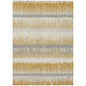 Nyelle Gold Washable Indoor-Outdoor Rug-Outdoor Rugs-LOOMLAN Rugs-2'6" x 3'10"-LOOMLAN