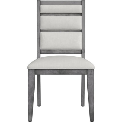 Nylah Fabric Armless Dining Chair (Set Of 2) - LOOMLAN - Bassett Mirror - Dining Chairs