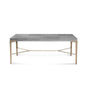 Nylah Steel & Wood Grey Rectangular Dining Table-Dining Tables-Bassett Mirror-LOOMLAN