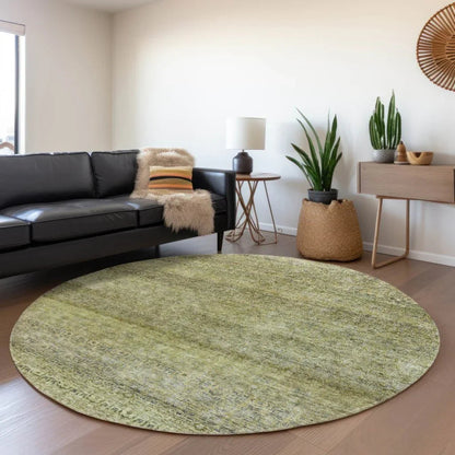 Nymara Green Washable Indoor - Outdoor Rug - LOOMLAN - LOOMLAN Rugs - Outdoor Rugs