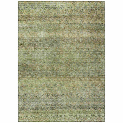 Nymara Green Washable Indoor - Outdoor Rug - LOOMLAN - LOOMLAN Rugs - Outdoor Rugs